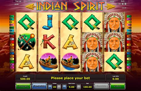  indian spirit slot machine online free
